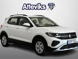 Vit Begagnad 2023 VW T-Cross Life SUV | 204 900 kr (Marknadspris)