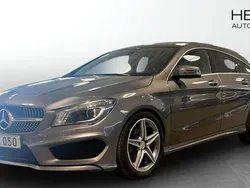 Mörkgrå (grey) Begagnad 2015 Mercedes CLA220 AMG Sedan | 198 700 kr (Marknadspris)