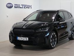 Svart (black magic pearleffect) Begagnad 2022 Skoda Enyaq iV SportLine SUV | 429 900 kr (Lite dyr)