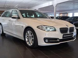 Vit Begagnad 2014 BMW 520 Kombi | 149 900 kr (Marknadspris)