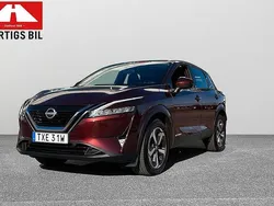 Mörkröd Begagnad 2023 Nissan Qashqai Acenta SUV | 299 900 kr (Marknadspris)