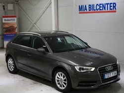 Grå Begagnad 2015 Audi A3 Sportback Halvkombi | 129 000 kr (Marknadspris)