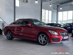 Röd Begagnad 2015 Mercedes C300 AMG Sportkupé | 264 900 kr (Marknadspris)