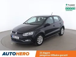 Svart Begagnad 2015 VW Polo Halvkombi | 89 000 kr (Marknadspris)