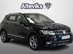 Svart Begagnad 2018 VW Tiguan Comfortline SUV | 219 000 kr (Marknadspris)
