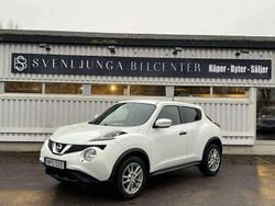 Vit Begagnad 2015 Nissan Juke SUV | 69 900 kr (Bra pris)