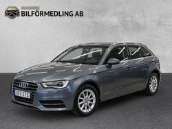 Grå Begagnad 2015 Audi A3 Sportback Attraction Halvkombi | 128 900 kr (Marknadspris)
