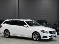 Vit Begagnad 2015 Mercedes E220 Avantgarde Kombi | 139 900 kr (Marknadspris)