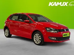 Röd Begagnad 2014 VW Polo Comfortline Halvkombi | 118 900 kr (Marknadspris)