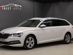 Vit Begagnad 2020 Skoda Superb Business Line Kombi | 234 900 kr (Marknadspris)