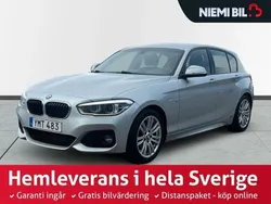 Silver Begagnad 2017 BMW 118 M Sport Halvkombi | 149 900 kr (Marknadspris)