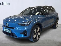 Blå Begagnad 2024 Volvo XC40 Ultimate SUV | 489 000 kr (Marknadspris)