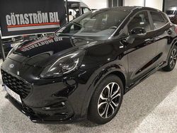 Svart Begagnad 2023 Ford Puma Gen-E ST-Line SUV | 210 000 kr (Marknadspris)