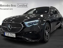 Grå Begagnad 2024 Mercedes E220 AMG Sedan | 629 000 kr (Marknadspris)