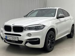 Vit Begagnad 2017 BMW X6 M50 Shadowline SUV | 400 000 kr