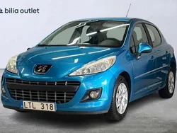 Blå Begagnad 2011 Peugeot 207 Halvkombi | 54 900 kr (Dyr)