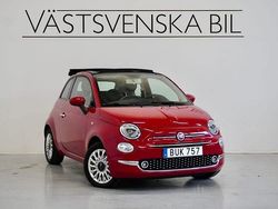 Röd Begagnad 2018 Fiat 500C Lounge Cab | 89 000 kr (Marknadspris)