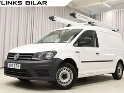 Vit Begagnad 2018 VW Caddy Maxi Minibuss | 119 900 kr (Bra pris)