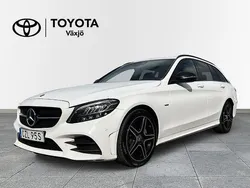 Vit Begagnad 2021 Mercedes C200 AMG line Kombi | 279 000 kr (Bra pris)