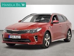 Röd Begagnad 2016 Kia Optima GT-Line Kombi | 169 900 kr (Marknadspris)