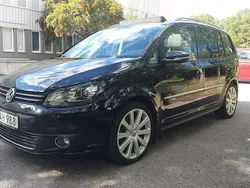 Svart Begagnad 2013 VW Touran GT Minibuss | 110 000 kr (Lite dyr)