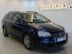 Mörkblå (blå) Begagnad 2009 VW Golf VI Kombi | 69 900 kr (Marknadspris)
