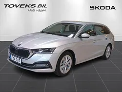 Silver (brilliant silver metallic) Begagnad 2024 Skoda Octavia Kombi | 274 900 kr (Bra pris)