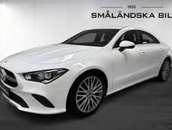 Vit Begagnad 2022 Mercedes CLA200 Sportkupé | 309 000 kr (Superpris)