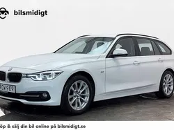 Vit Begagnad 2016 BMW 320 Sport Line Kombi | 159 800 kr (Superpris)