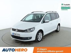 Vit Begagnad 2015 VW Touran Minibuss | 118 000 kr (Marknadspris)