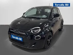 Svart Begagnad 2021 Fiat 500e Icon Halvkombi | 169 900 kr (Marknadspris)