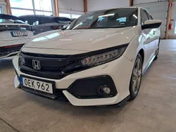 Vitmet Begagnad 2018 Honda Civic Sport Halvkombi | 195 000 kr (Marknadspris)