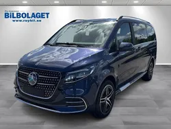 Silver metallic Ny 2024 Mercedes V300 Avantgarde Minibuss | 955 675 kr (Lite dyr)