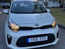 Gul Begagnad 2018 Kia Picanto Advance Halvkombi | 98 500 kr (Bra pris)