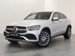 Silver Begagnad 2019 Mercedes GLC220 AMG line Sportkupé | 429 700 kr (Bra pris)