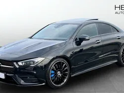 Svart (black) Begagnad 2020 Mercedes CLA250 Sedan | 359 700 kr (Dyr)