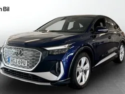 Blå Begagnad 2022 Audi Q4 Sportback e-tron Proline SUV | 419 900 kr (Marknadspris)