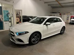 Vit Begagnad 2022 Mercedes A200 AMG Halvkombi | 309 900 kr (Lite dyr)