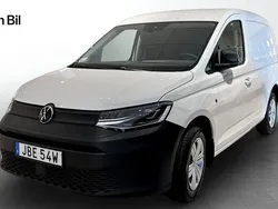Vit (candyvit) Ny 2025 VW Caddy Minibuss | 411 000 kr (Marknadspris)