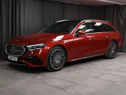 Röd Begagnad 2023 Mercedes E300 Premium Plus Kombi | 689 000 kr (Marknadspris)