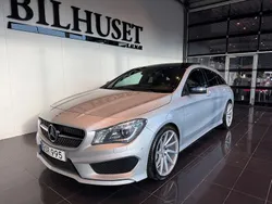 Silver Begagnad 2016 Mercedes CLA220 Shooting Brake AMG Kombi | 199 900 kr (Marknadspris)