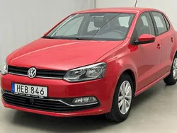 Röd Begagnad 2017 VW Polo | 122 000 kr (Marknadspris)