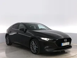 Svart Begagnad 2019 Mazda 3 Cosmo Halvkombi | 209 000 kr (Superpris)