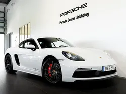 Vit (white) Begagnad 2020 Porsche 718 Cayman GTS Sportkupé | 995 000 kr