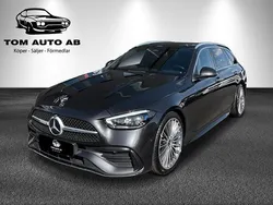 Grå Begagnad 2022 Mercedes C220 AMG line Kombi | 435 000 kr (Marknadspris)