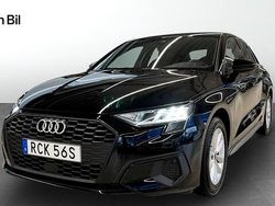 Brilliantsvart Begagnad 2023 Audi A3 Proline Sedan | 269 000 kr (Marknadspris)