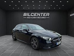 Svart Begagnad 2019 Mercedes A180 AMG Halvkombi | 219 900 kr (Marknadspris)