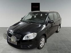 Svart Begagnad 2009 Skoda Fabia Ambiente Halvkombi | 29 800 kr (Marknadspris)