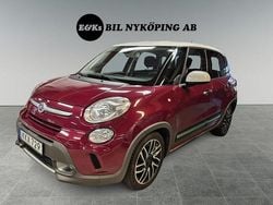 Röd Begagnad 2014 Fiat 500L Minibuss | 94 900 kr (Marknadspris)