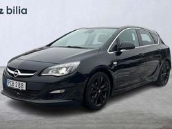 Svart Begagnad 2015 Opel Astra drive Halvkombi | 112 900 kr (Marknadspris)